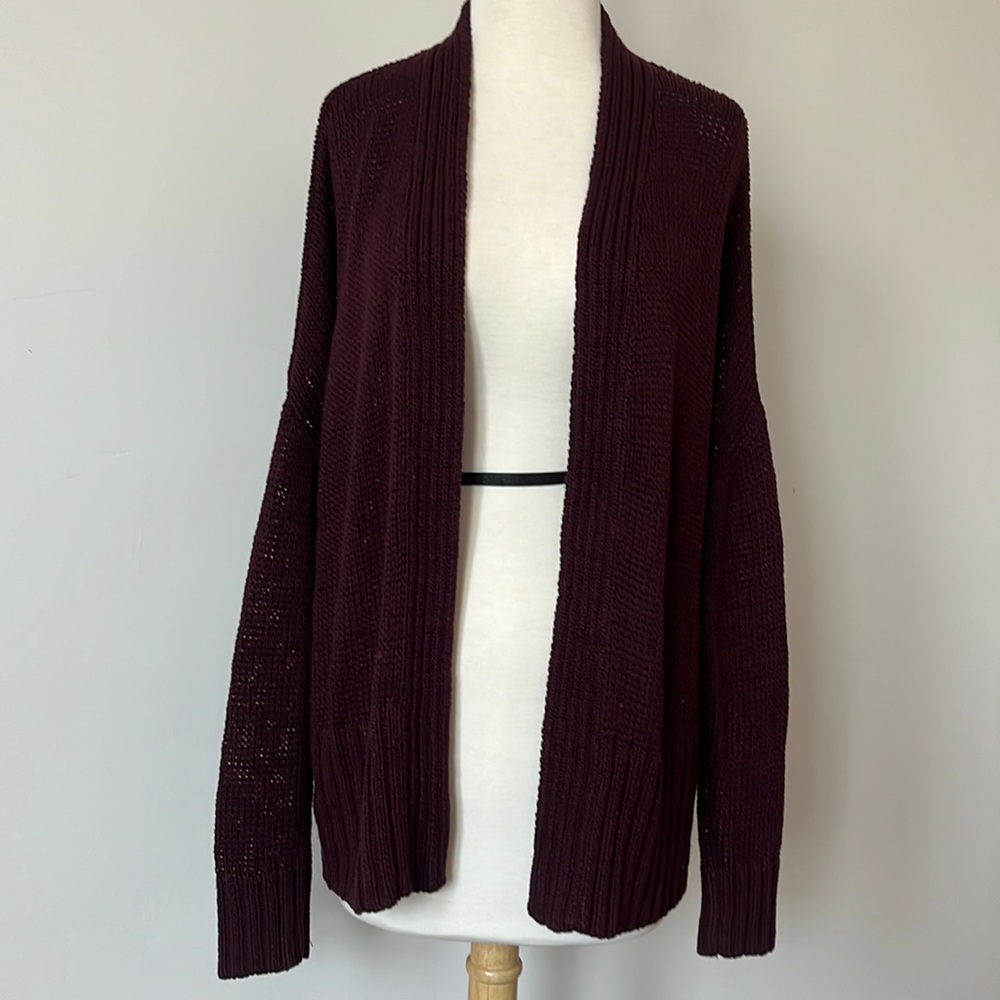 Longline Knit Cardigan